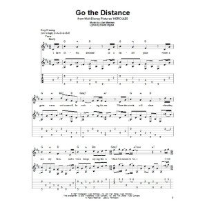 Go The Distance (from Hercules)
