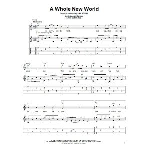 A Whole New World (aus Aladdin)