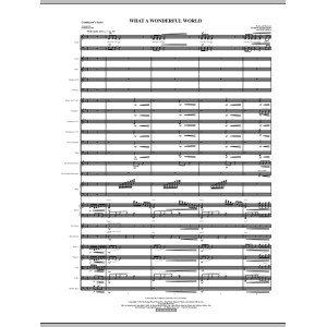What A Wonderful World - Full Score