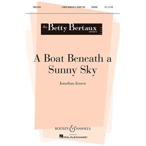A Boat Beneath A Sunny Sky
