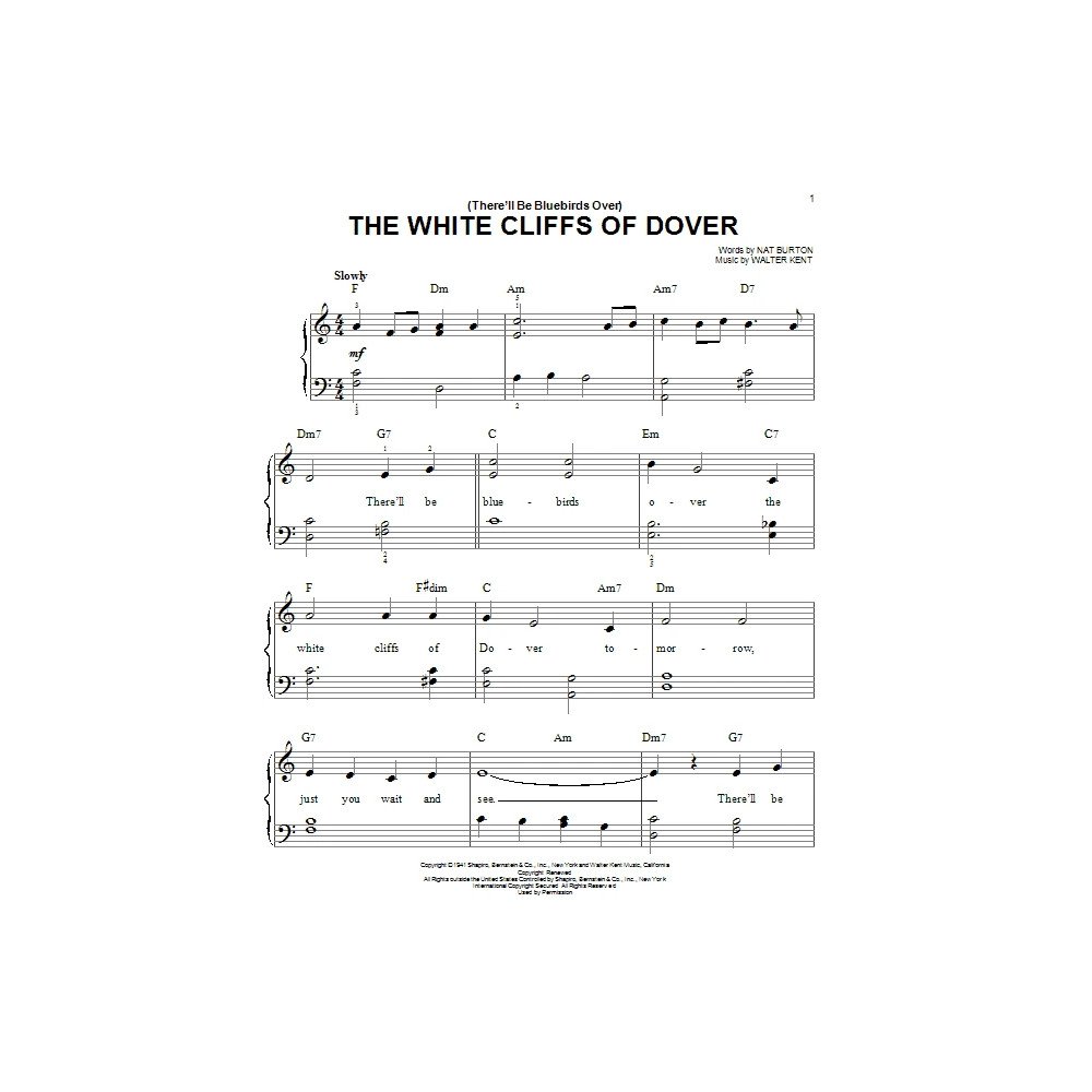 (There'll Be Bluebirds Over) The White Cliffs Of Dover