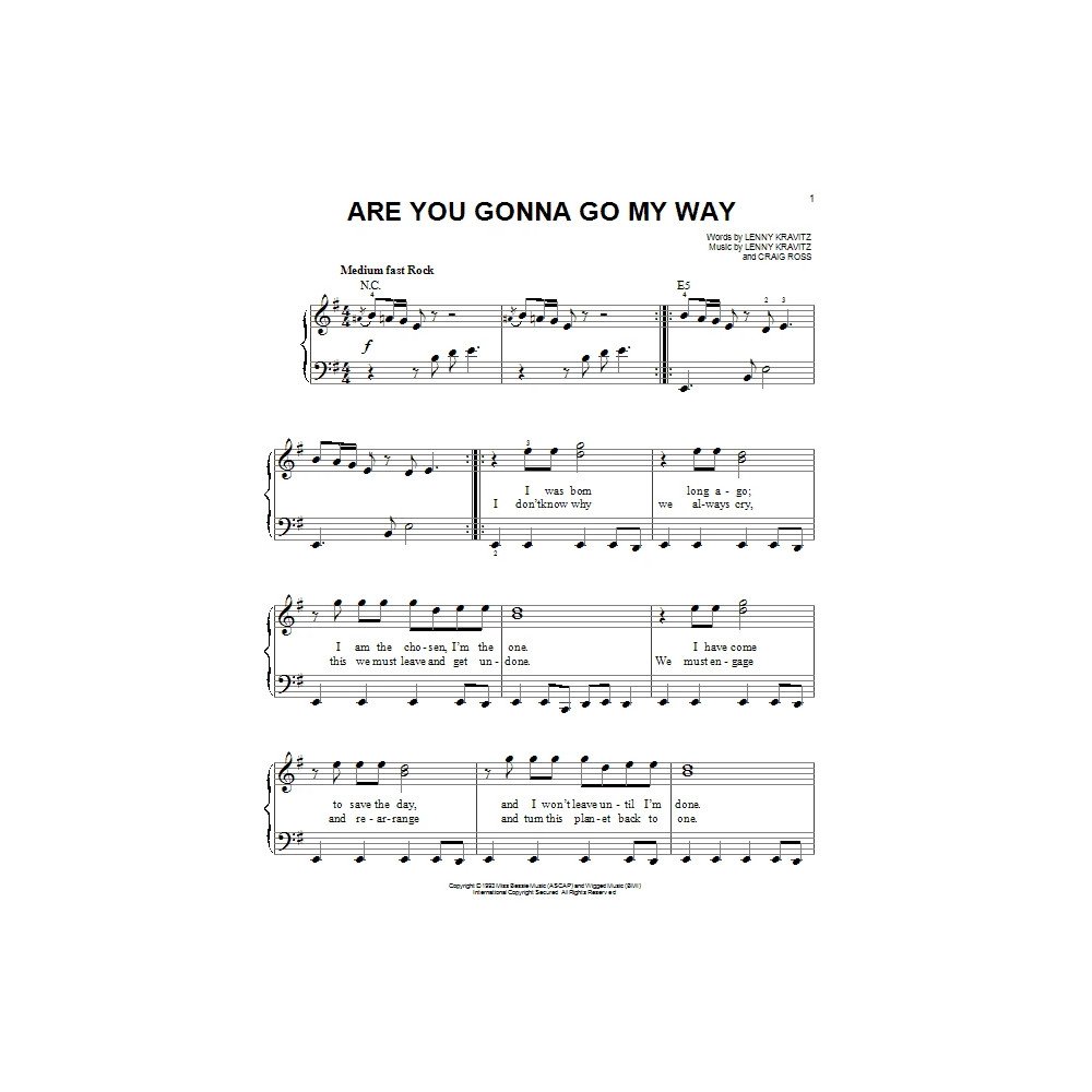 Are You Gonna Go My Way