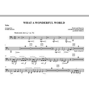 What A Wonderful World - Tuba