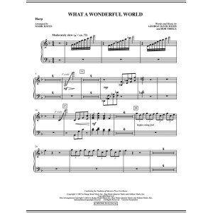 What A Wonderful World - Harp