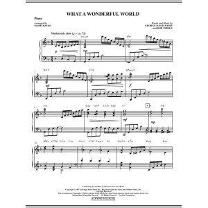 What A Wonderful World - Piano