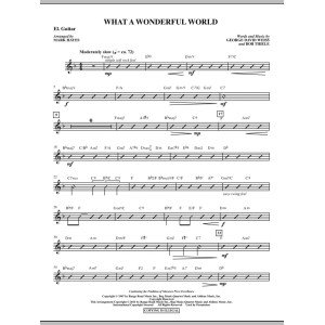 What A Wonderful World - Electric Guitar