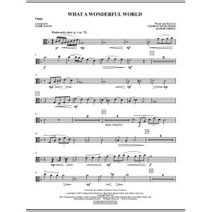 What A Wonderful World - Viola