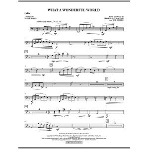 What A Wonderful World - Cello