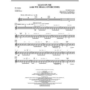Lean On Me (with We Shall Overcome) - Electric Guitar
