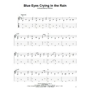 Blue Eyes Crying In The Rain