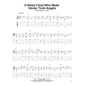 It Wasn't God Who Made Honky Tonk Angels