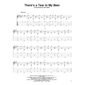 There's A Tear In My Beer