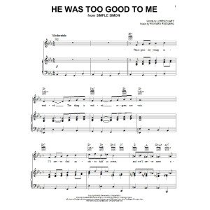He Was Too Good To Me