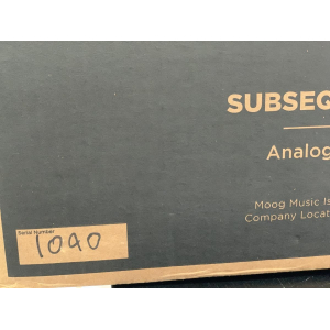 Moog Subsequent 37 CV edición limitada