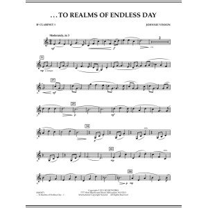 ...To Realms Of Endless Day - Bb Clarinet 1