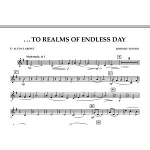 ...To Realms Of Endless Day - Eb Alto Clarinet