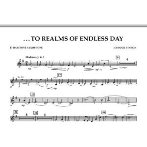 ...To Realms Of Endless Day - Eb Baritone Saxophone