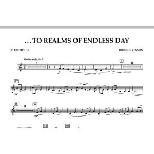 ...To Realms Of Endless Day - Bb Trumpet 3