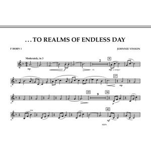 ...To Realms Of Endless Day - F Horn 1