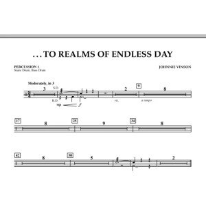 ...To Realms Of Endless Day - Percussion 1