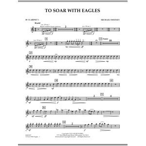 To Soar With Eagles - Bb Clarinet 1