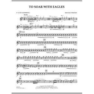 To Soar With Eagles - Eb Alto Saxophone 1