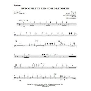 Rudolph, The Red-Nosed Reindeer - Trombone