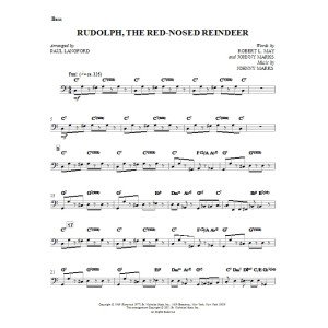 Rudolph, The Red-Nosed Reindeer - Bass
