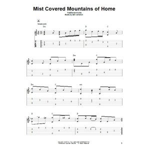 Mist Covered Mountains Of Home