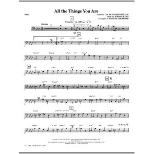 All The Things You Are - Bass