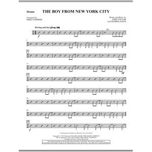 The Boy From New York City - Drum (Opt. Set)