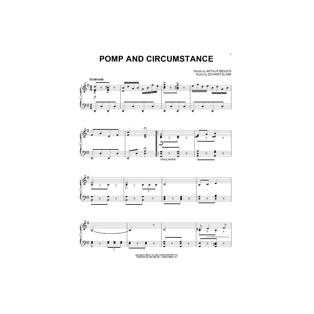 Pomp And Circumstance