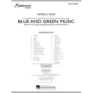 Blue And Green Music - Full Score