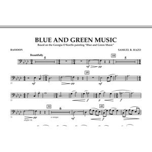 Blue And Green Music - Bassoon