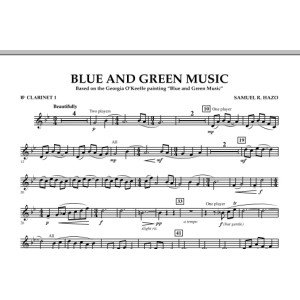 Blue And Green Music - Bb-Klarinette 1