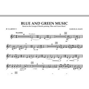 Blue And Green Music - Bb Klarinette 3