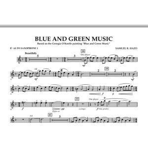 Blue And Green Music - Eb Altsaxophon 1