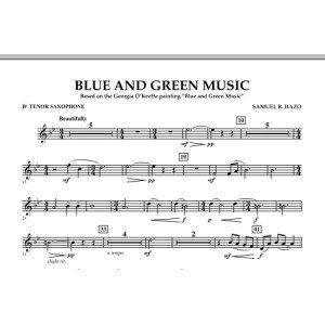 Blue And Green Music - Bb Tenorsaxophon