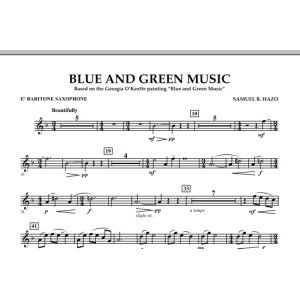 Blue And Green Music - Eb Baritone Saxophone