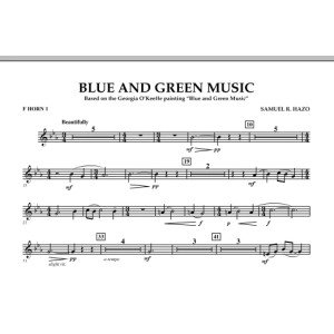Blue And Green Music - F Horn 1