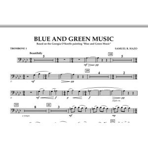 Blue And Green Music - Trombone 1