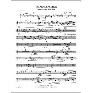 Windjammer (Voyage Aboard A Tall Ship) - Eb Clarinet