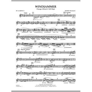 Windjammer (Voyage Aboard A Tall Ship) - Bb Clarinet 2