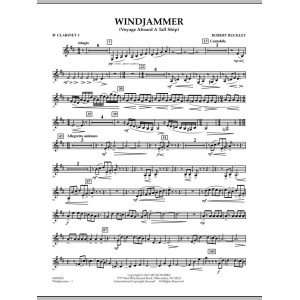 Windjammer (Voyage Aboard A Tall Ship) - Bb Clarinet 3