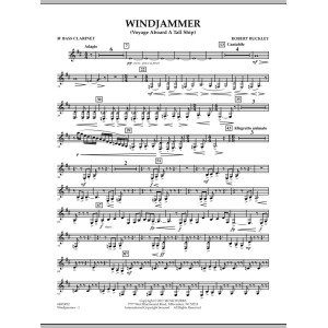 Windjammer (Voyage Aboard A Tall Ship) - Bb Bass Clarinet
