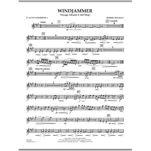 Windjammer (Voyage Aboard A Tall Ship) - Eb Alto Saxophone 2