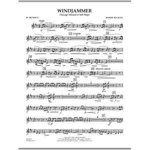 Windjammer (Voyage Aboard A Tall Ship) - Bb Trumpet 1