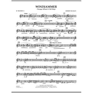 Windjammer (Voyage Aboard A Tall Ship) - Bb Trumpet 2