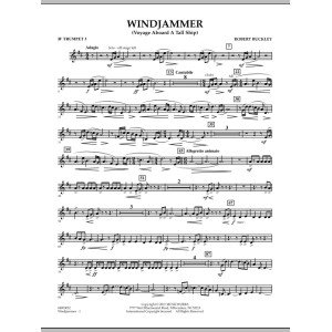 Windjammer (Voyage Aboard A Tall Ship) - Bb Trumpet 3