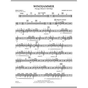 Windjammer (Voyage Aboard A Tall Ship) - Percussion 1